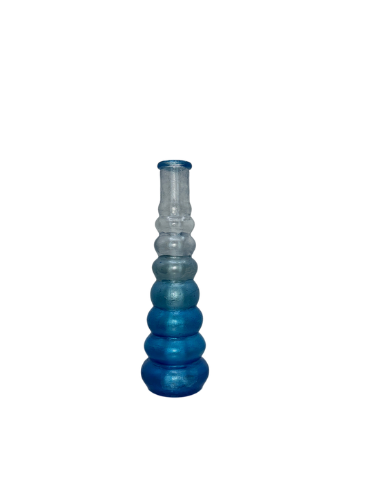 Ocean Breeze Hand-Painted Bud Vase